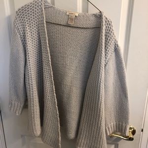 Sundance oversized gray sweater size medium